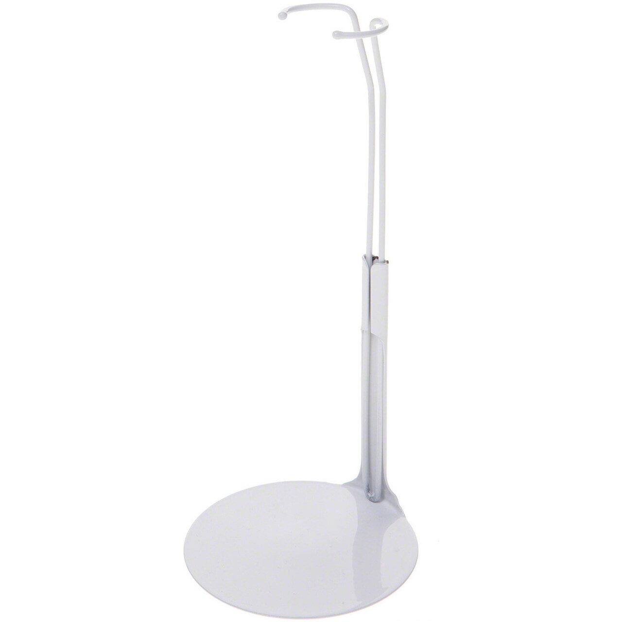 Kaiser 2201 White Adjustable Doll Stand, fits 11 to 12 inch Dolls, waist width adjusts from 0.875 to 1.25 inches